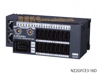 NZ2GFCE3-16DE|16點(diǎn) DC24V（源型）輸入，遠(yuǎn)程模塊、e-CON連接器、3線式
