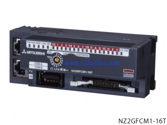 NZ2GFCM1-16D |16點(diǎn) DC24V（漏型）輸入，遠(yuǎn)程模塊、MIL連接器、1線式