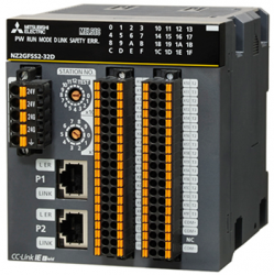 三菱cc-link NZ2GFCF1-32D 32點(diǎn) DC24V（漏型）輸入，遠(yuǎn)程模塊、FCN式